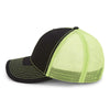 Paramount Apparel Black/Neon Yellow Neon Mesh Back Cap