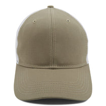 Paramount Apparel Tan/White Classic Mesh Cap