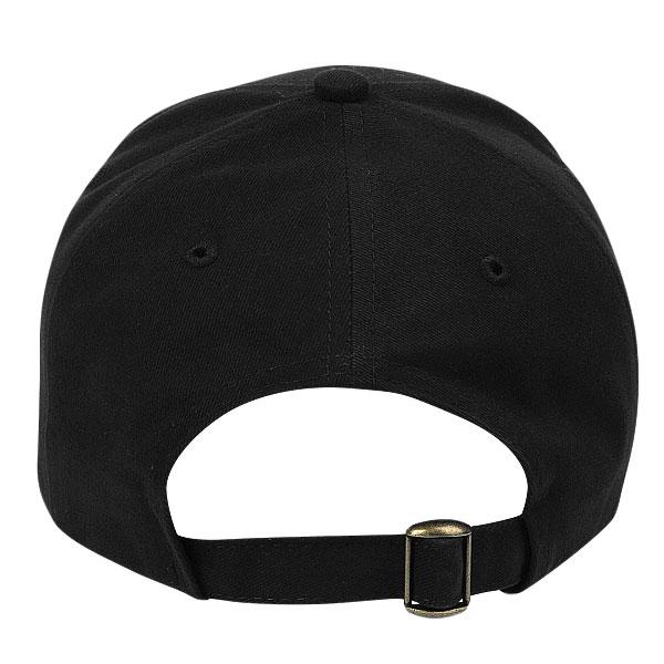 Paramount Apparel Black/Gold Contrasting Sandwich Visor Brushed Twill Cap