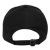 Paramount Apparel Black/Red Contrasting Sandwich Visor Brushed Twill Cap