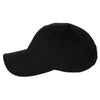 Paramount Apparel Black/Royal Contrasting Sandwich Visor Brushed Twill Cap
