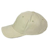 Paramount Apparel Khaki/Black Contrasting Sandwich Visor Brushed Twill Cap
