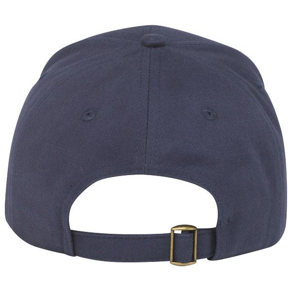 Paramount Apparel Navy/Khaki Contrasting Sandwich Visor Brushed Twill Cap