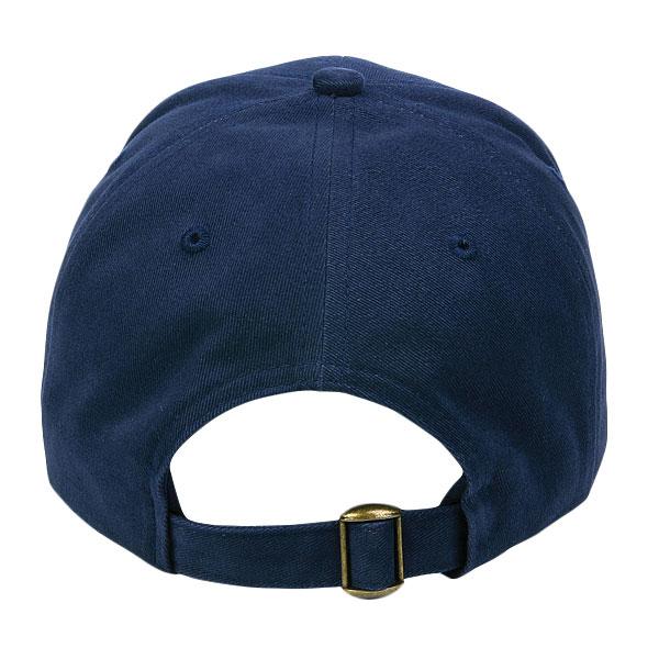 Paramount Apparel Navy/Red Contrasting Sandwich Visor Brushed Twill Cap