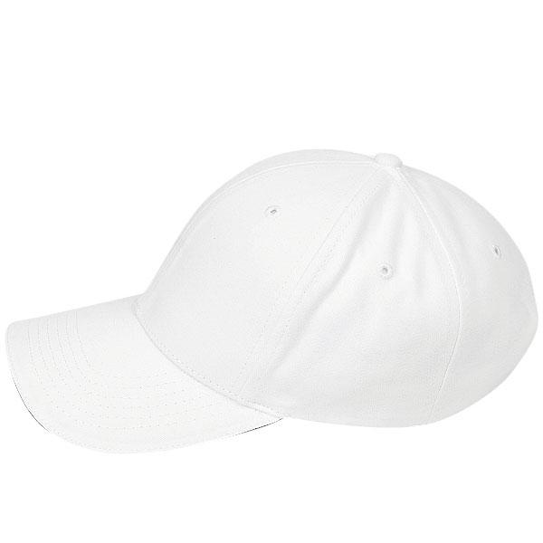 Paramount Apparel White/Black Contrasting Sandwich Visor Brushed Twill Cap