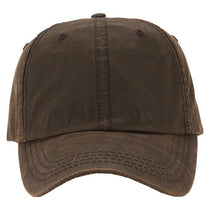 Paramount Apparel Dark Brown Wax Cloth Cap