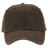 Paramount Apparel Dark Brown Wax Cloth Cap