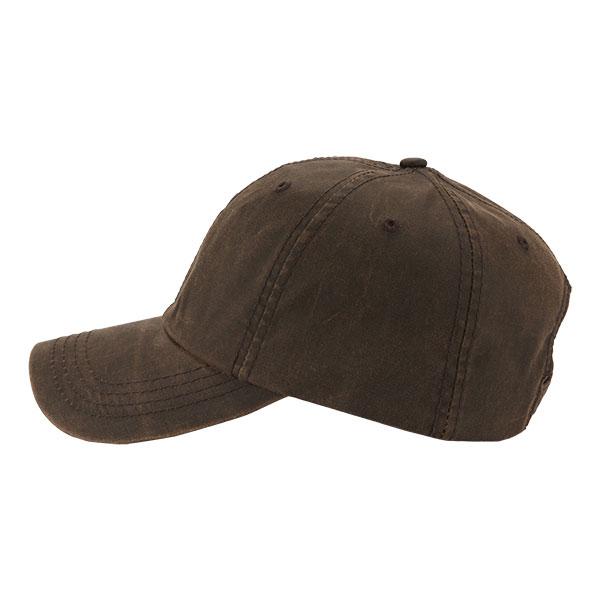 Paramount Apparel Dark Brown Wax Cloth Cap