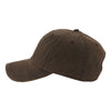 Paramount Apparel Dark Brown Wax Cloth Cap