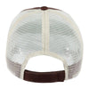 Paramount Apparel Brown/Ivory Caps 101 Two-Tone Mesh Back Cap