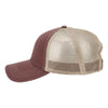 Paramount Apparel Dark Brown/Dark Khaki Caps 101 Two-Tone Mesh Back Cap