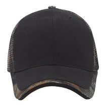 Paramount Apparel Black/Realtree Xtra Brown Camo Mesh Cap