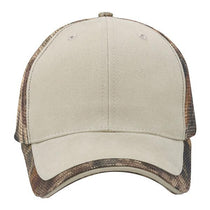 Paramount Apparel Khaki/Realtree Xtra Brown Camo Mesh Cap