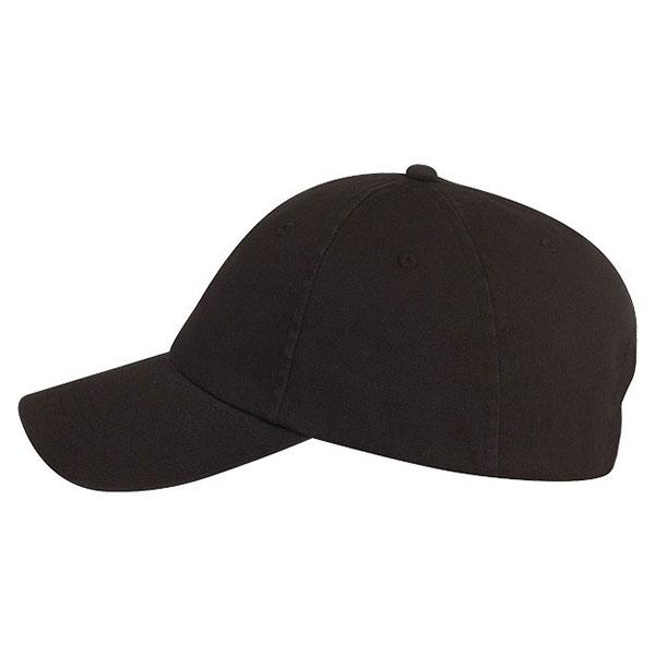 Paramount Apparel Black Caps 101 Garment Wash Cap