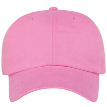 Paramount Apparel Pink Caps 101 Unstructured Jockey Brushed Twill Cap