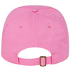 Paramount Apparel Pink Caps 101 Unstructured Jockey Brushed Twill Cap