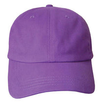 Paramount Apparel Purple Caps 101 Unstructured Jockey Brushed Twill Cap