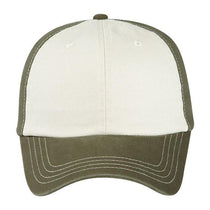 Paramount Apparel Stone/BSA Olive Caps 101 Two-Tone Washed Cap