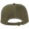 Paramount Apparel Stone/BSA Olive Caps 101 Two-Tone Washed Cap