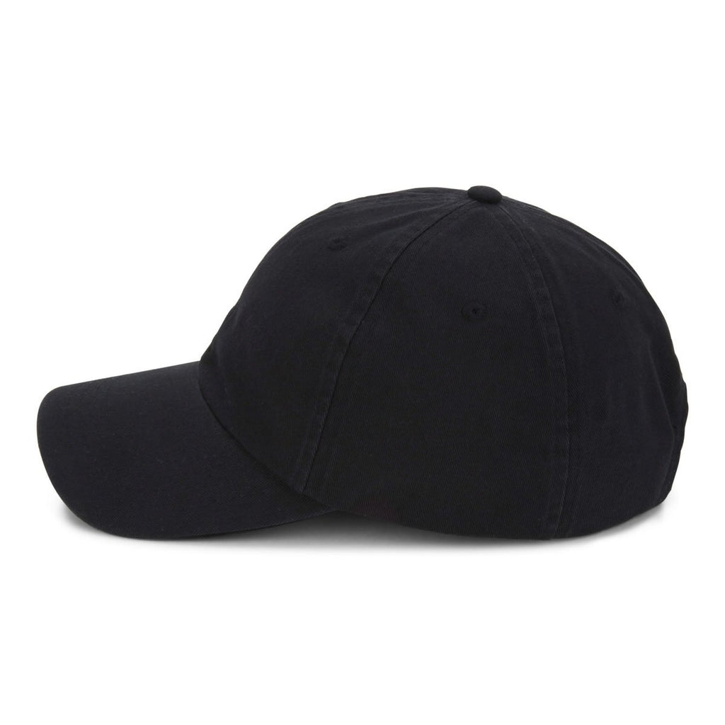 Paramount Apparel Black Caps 101 Garment Washed Cap