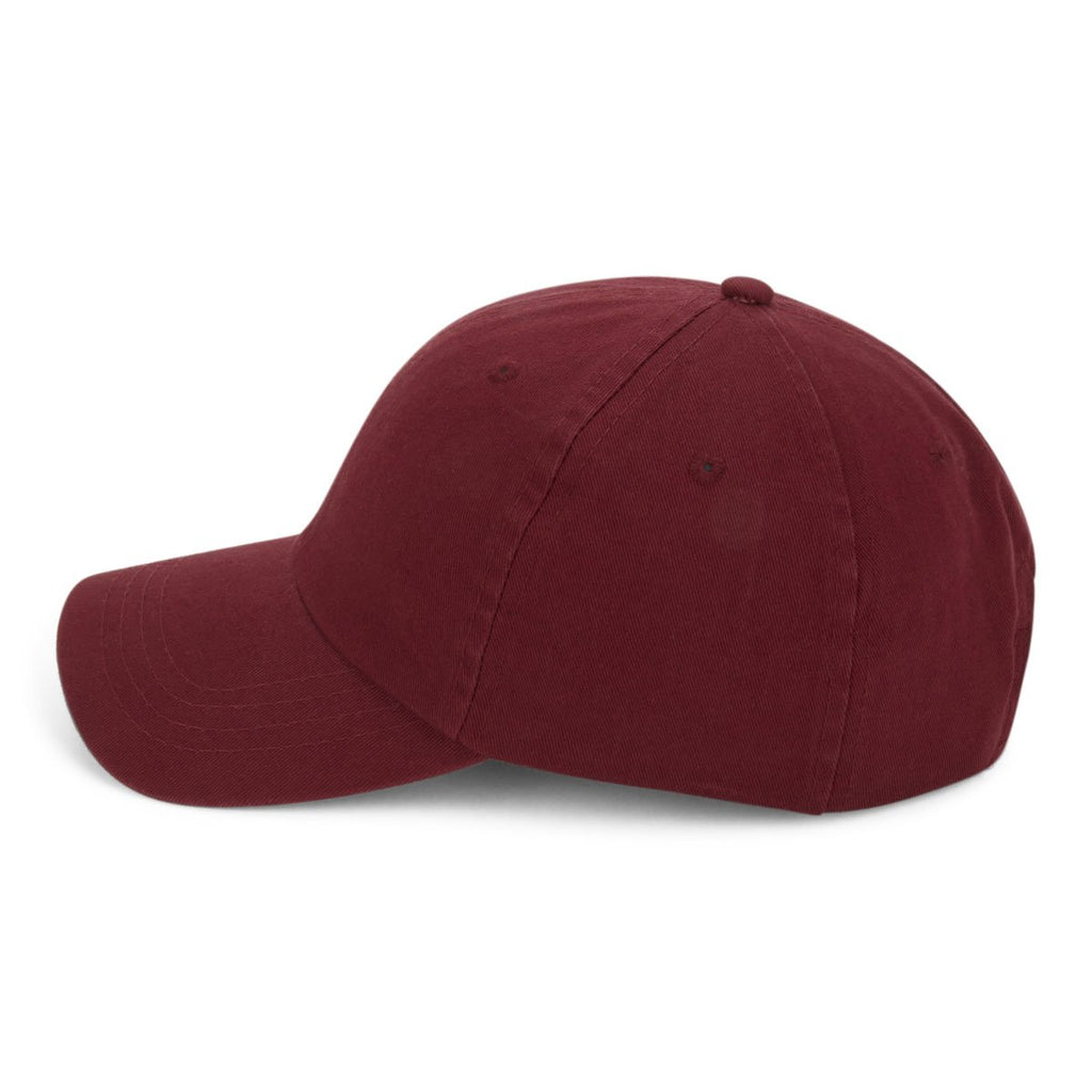 Paramount Apparel Dark Red Caps 101 Garment Washed Cap