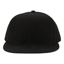 Paramount Apparel Black Structured Pro Brushed Twill Cap
