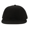 Paramount Apparel Black Structured Pro Brushed Twill Cap