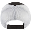 Paramount Apparel Black/White Structured Cotton Twill Cap