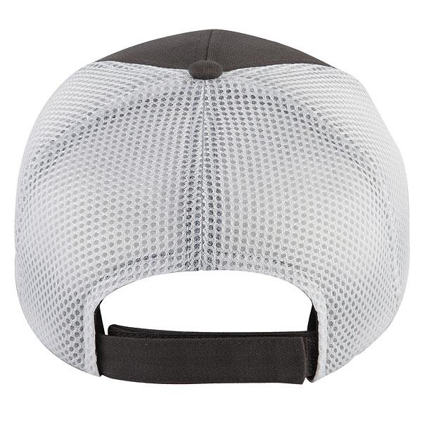 Paramount Apparel Charcoal/White Structured Cotton Twill Cap