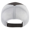 Paramount Apparel Charcoal/White Structured Cotton Twill Cap