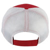 Paramount Apparel Red/White Structured Cotton Twill Cap