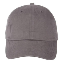 Paramount Apparel Charcoal Unstructured Brushed Twill Cap