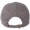 Paramount Apparel Charcoal Unstructured Brushed Twill Cap