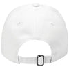 Paramount Apparel White Unstructured Brushed Twill Cap