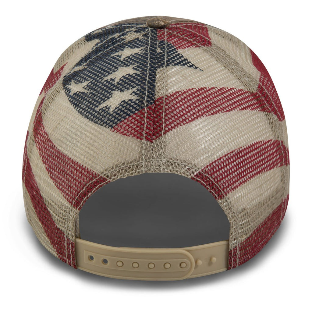 Paramount Apparel Realtree Edge/Khaki Patriotic Camo Cap
