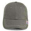 Paramount Apparel Grey Patriotic Garment Washed Cap