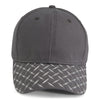Paramount Apparel Charcoal Tread Plate Visor Cap