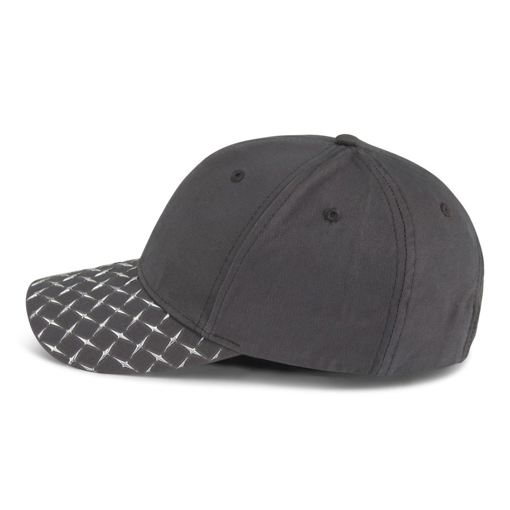 Paramount Apparel Charcoal Tread Plate Visor Cap