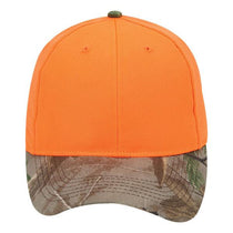 Paramount Apparel Flame/Realtree Xtra Green Flame Orange and Camo Cap