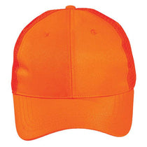 Paramount Apparel Flame Orange Flame Orange and Mesh Cap