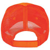 Paramount Apparel Flame Orange Flame Orange and Mesh Cap