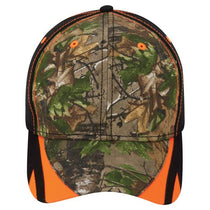 Paramount Apparel Realtree Xtra Green/Black Camo and Blaze Accent Cap