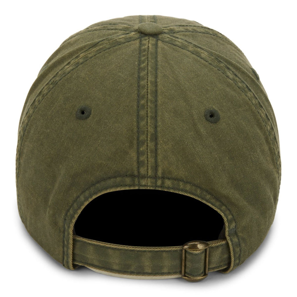 Paramount Apparel Olive Pigment Washed Cap