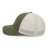 Paramount Apparel Olive/Stone Pigment Washed Soft Mesh Cap