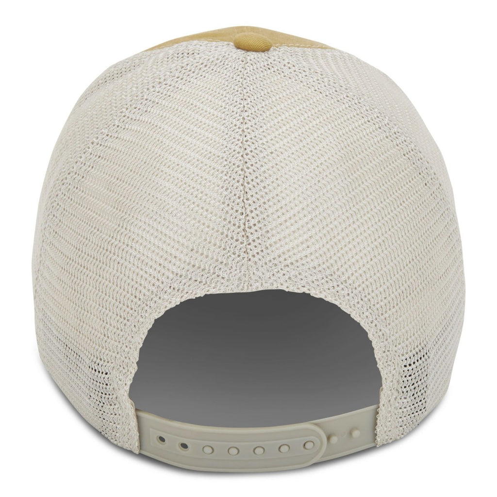 Paramount Apparel Wheat/Stone Pigment Washed Soft Mesh Cap