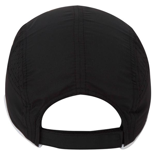 Paramount Apparel Black/White Performance Runner Cap