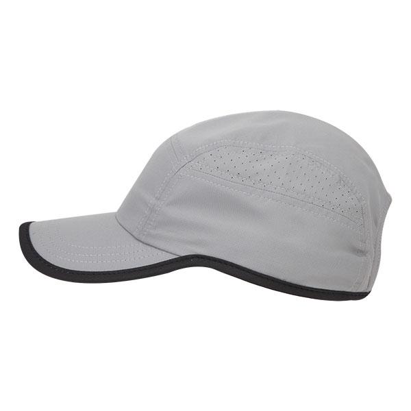 Paramount Apparel Charcoal/Black Performance Runner Cap