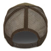 Paramount Apparel Earth Olive/Cigar Dirty Washed Mesh Cap