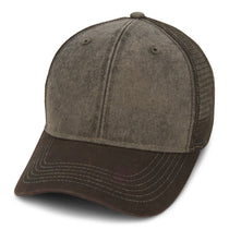 Paramount Apparel Mocha/Cigar Dirty Washed Mesh Cap