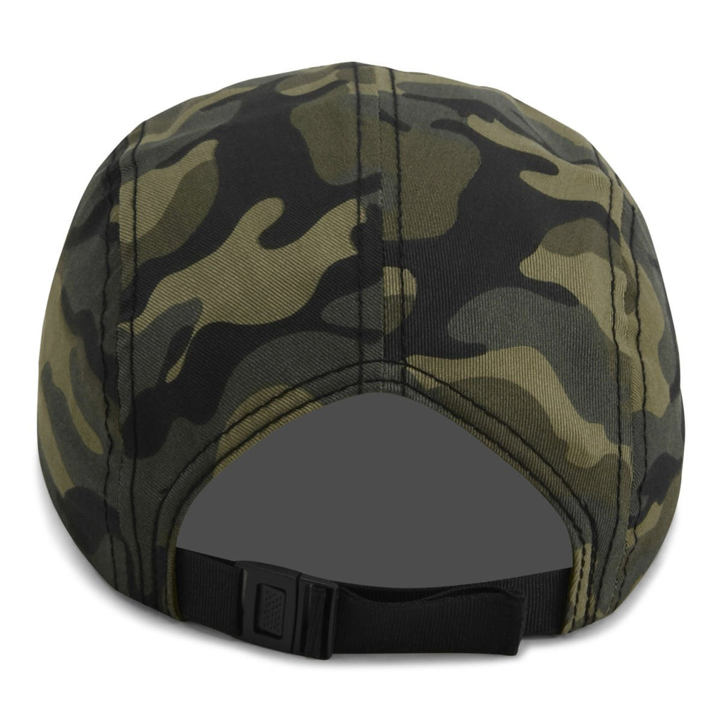 Paramount Apparel Woodland Camo Canvas Camper Cap